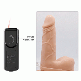Barbara Genie Multi-Speed Vibration Dildo 6.1  BW 8054R -4